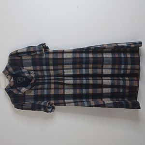 JH JCP Cowl Neck black/brown shift Women Dress